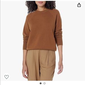 CINCE CASHMERE/wool sweater xs NWT walnut